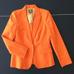 Vince Camuto Blazer Orange, size 6 EUC